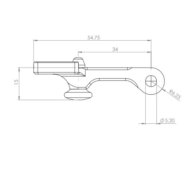 GoPro mount to Exposure Cleat