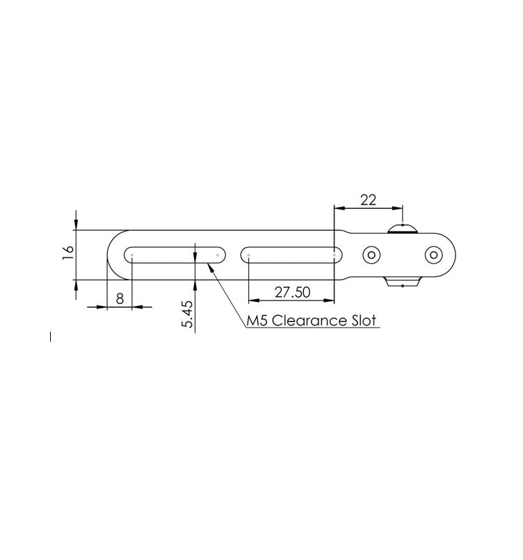 INTEGRATED BAR & STEM TO ACTION CAMERA MOUNT