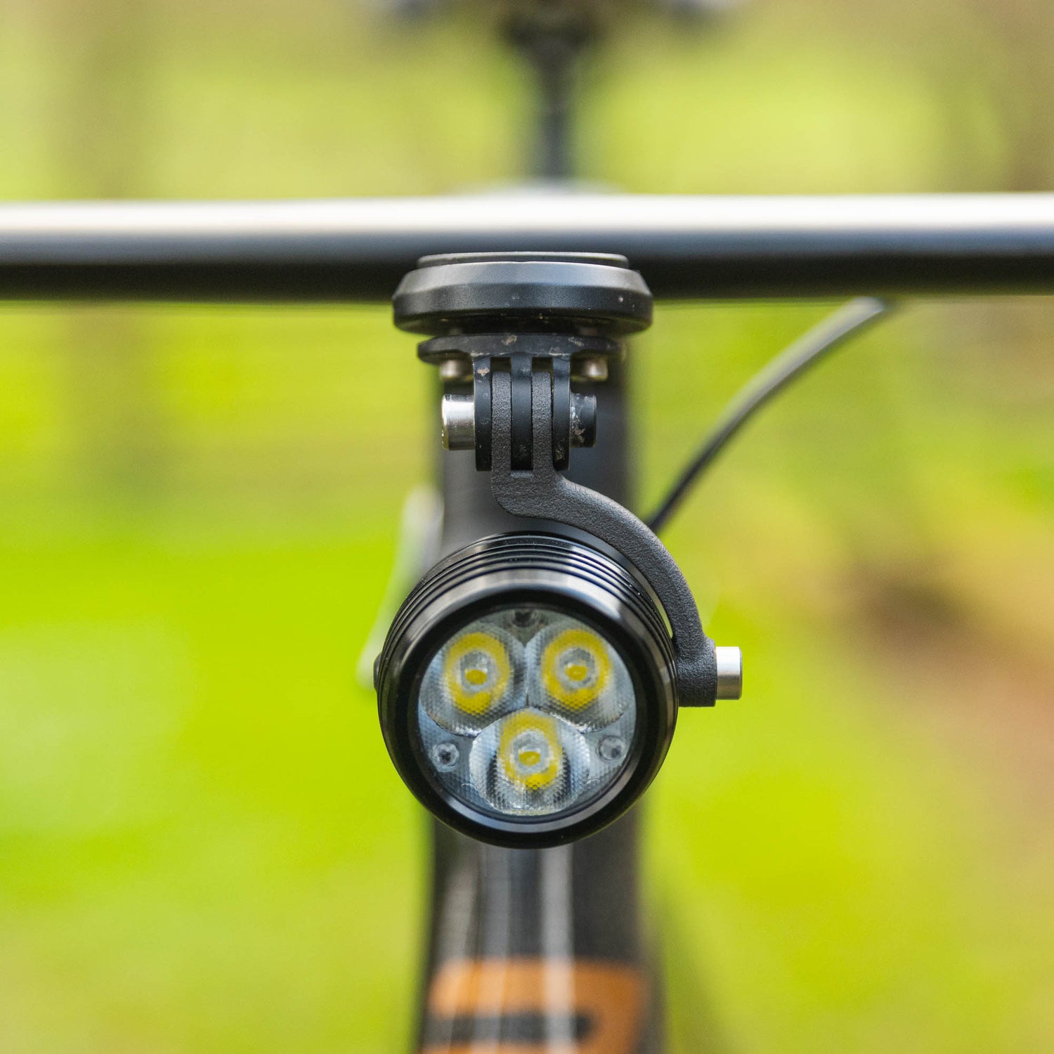 Flex e-bike light to GoPro bracket