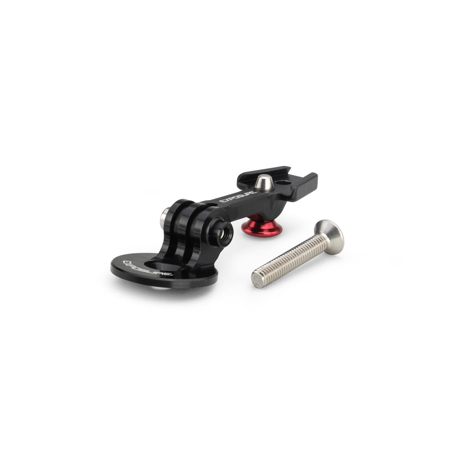 Action Camera Stem Cap Mount with Light Mount