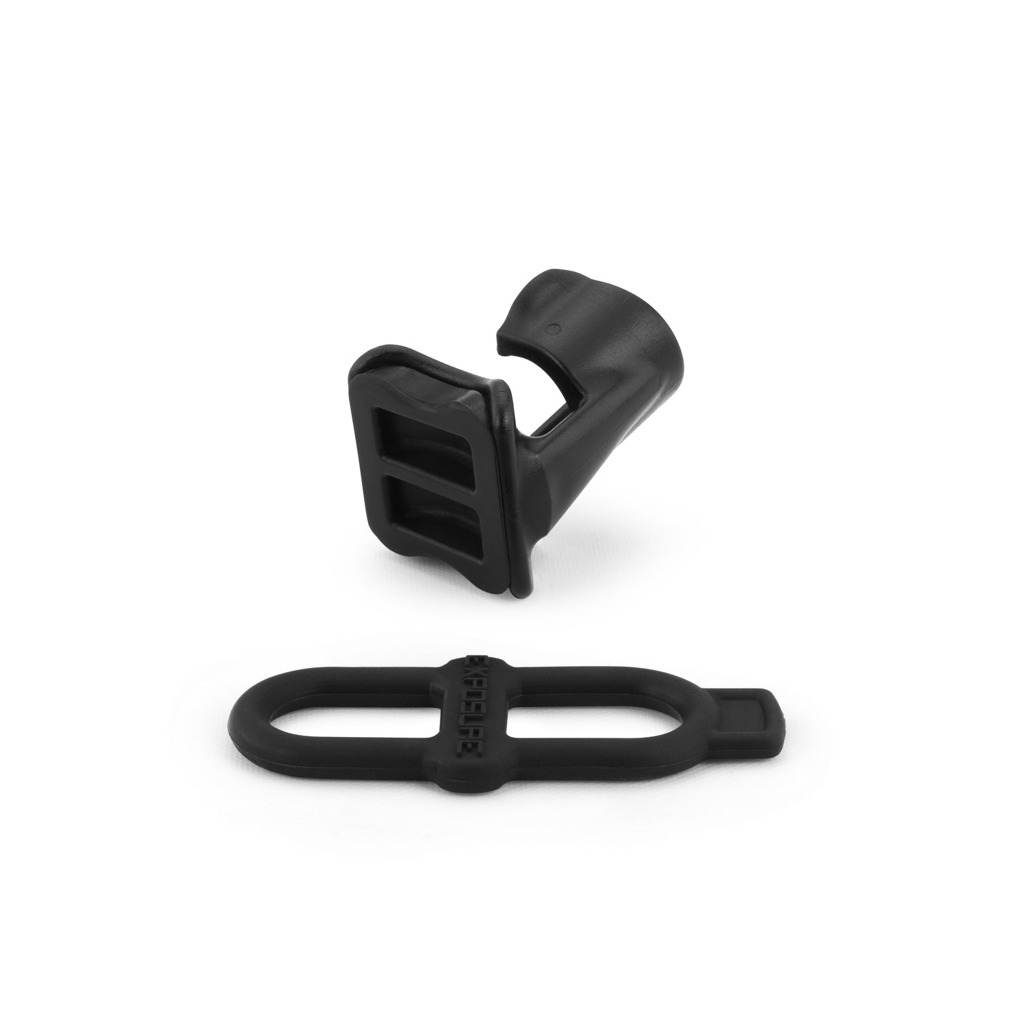 D-Shaped Seatpost Silicone insert with TraceR bracket